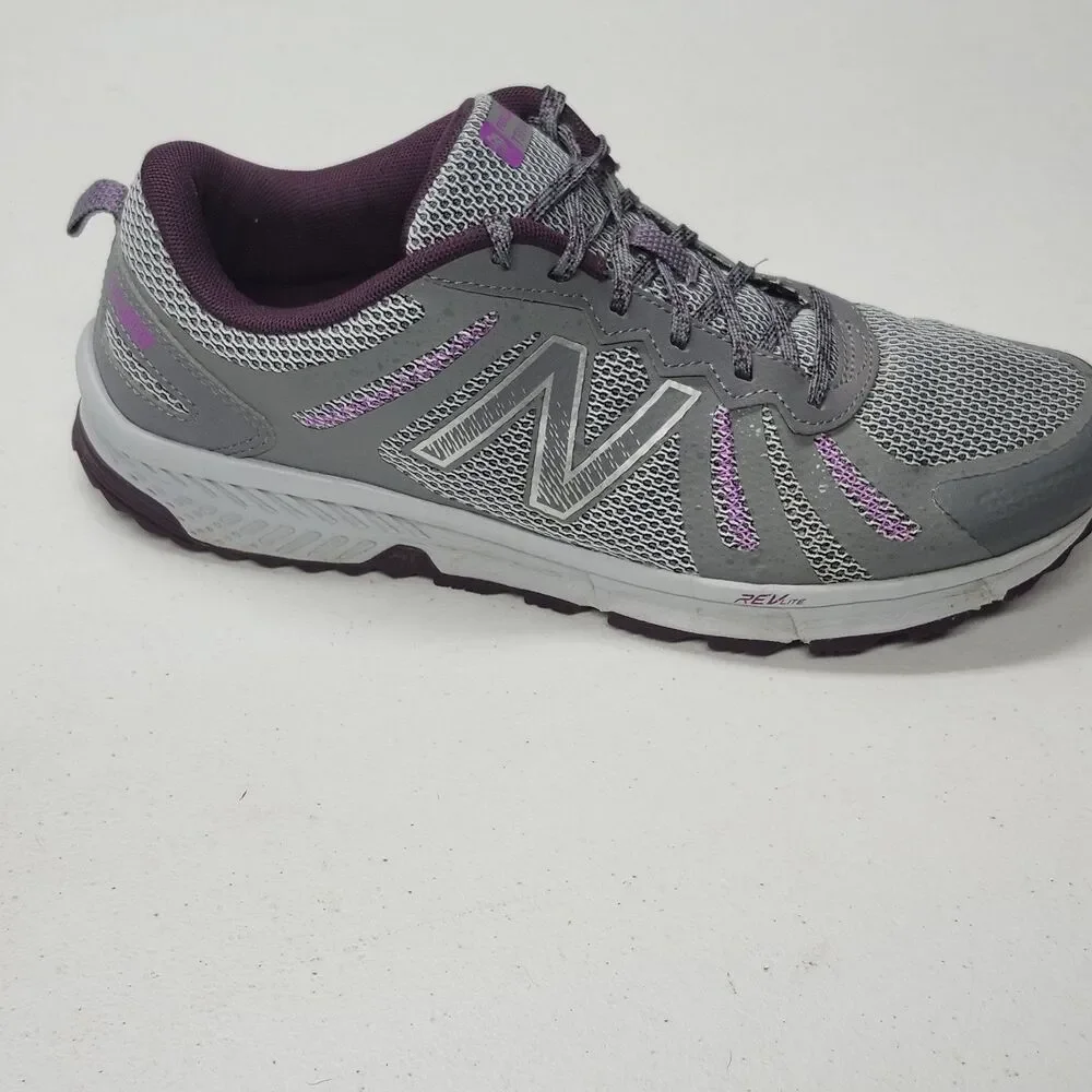 New Balance FuelCore 590 V4 All Terrain Running Shoes WT590RG4 Gray Purple Women